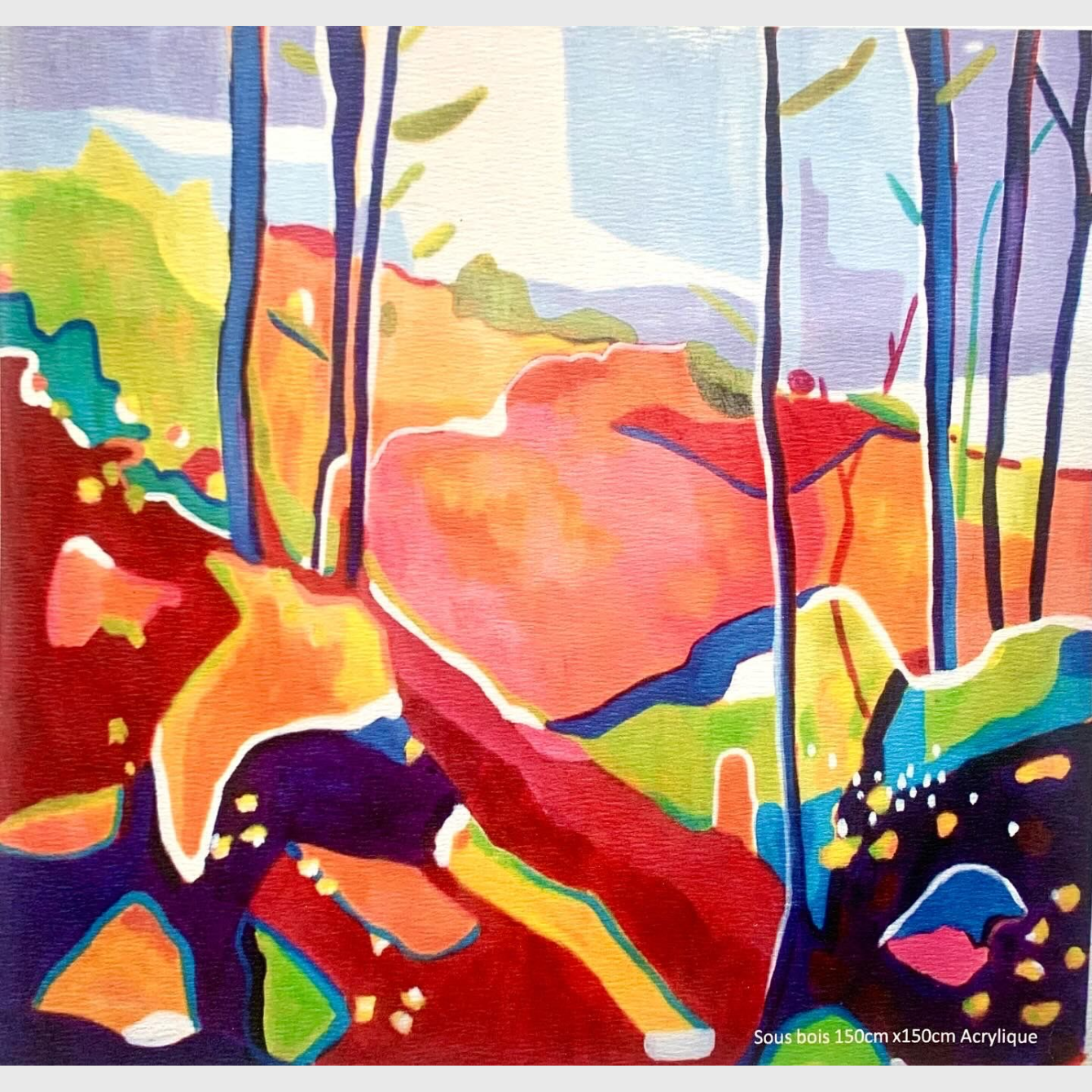 SOUS BOIS D'AUTOMNE