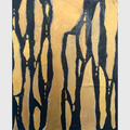 gold/doré/small/petit/painting/peinture/percée