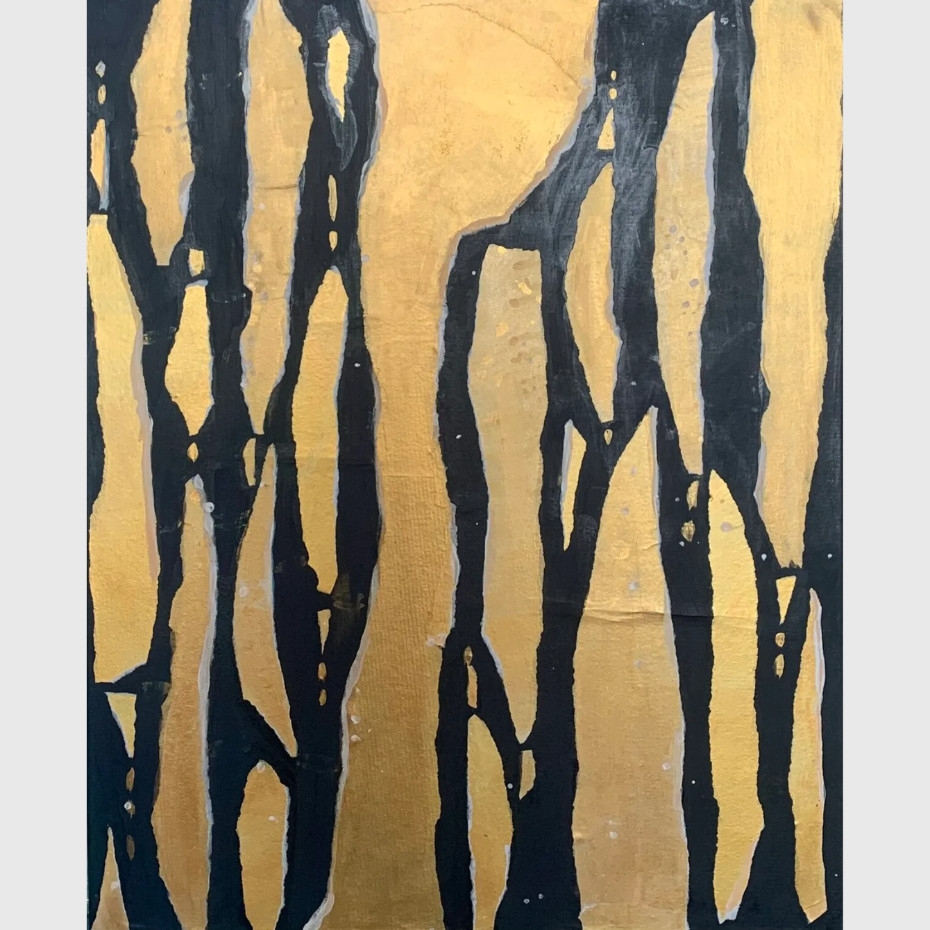 gold/doré/small/petit/painting/peinture/percée